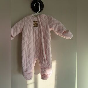 Wippette Pink Quilted Kids Footie